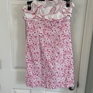 Lilly Pulitzer strapless dress
